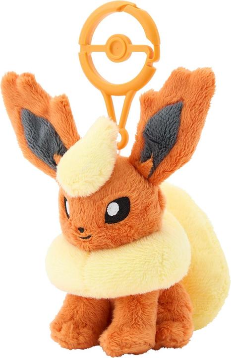 Immagine prodotto Pokémon Mascotte Flareon Peluche - 17 cm (17 cm)