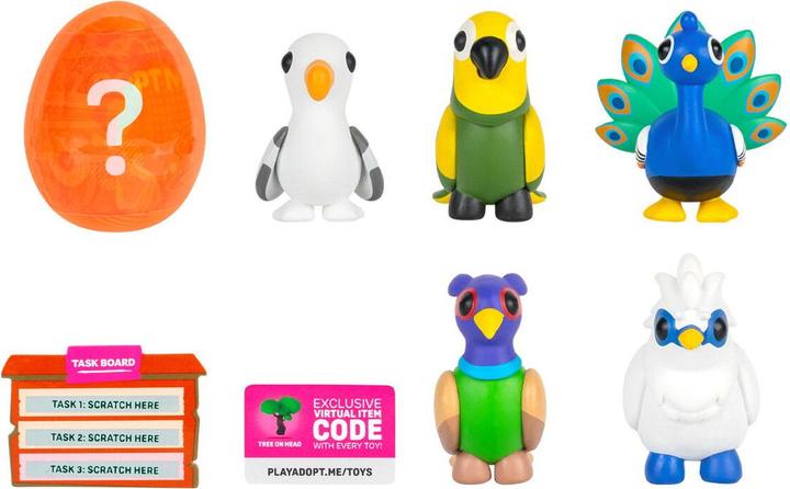 Produktbild Adopt Me 6 Figure Pack - Feathered Friends