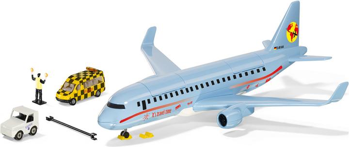 Image du produit Siku Avion de ligne + accessoires World, 395x385x117 mm, dès 3+