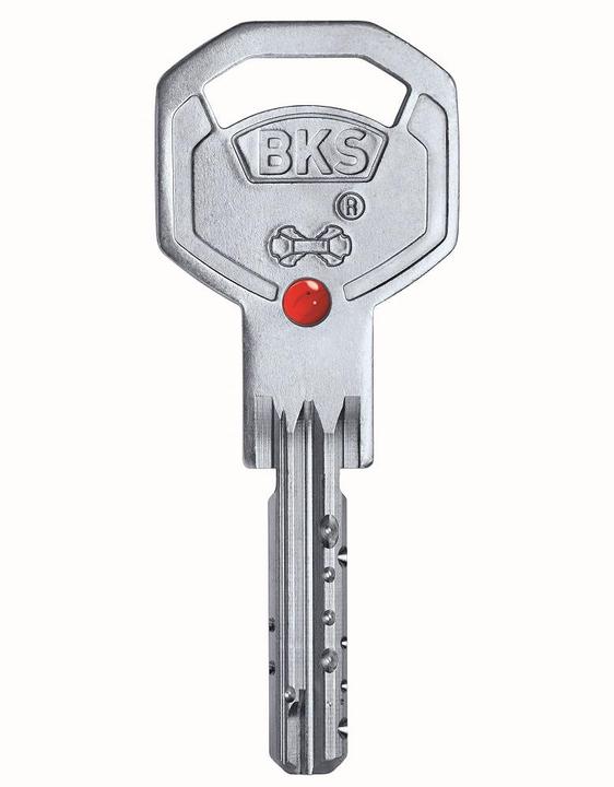 Produktbild BKS Janus Profilzylinder 4612 N+G, 31-31 mm, mit 5 Schl. u. Si-Karte (Profilzylinder)