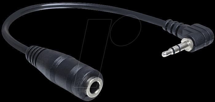 Produktbild Delock 2.5 mm auf 3.5 mm (0.14 m, 3.5mm Klinke (AUX), 2.5mm)