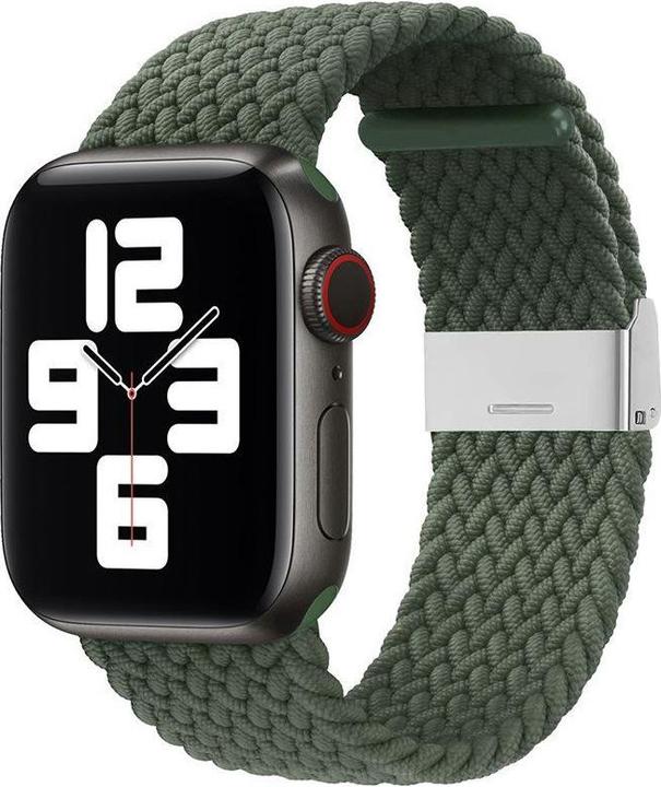 Produktbild Hurtel Armband aus Stoff für die Watch 9 / 8 / 7 / 6 / SE / 5 / 4 / 3 / 2 (41 mm / 40 mm / 38 mm), geflocht (Braided Fabric)