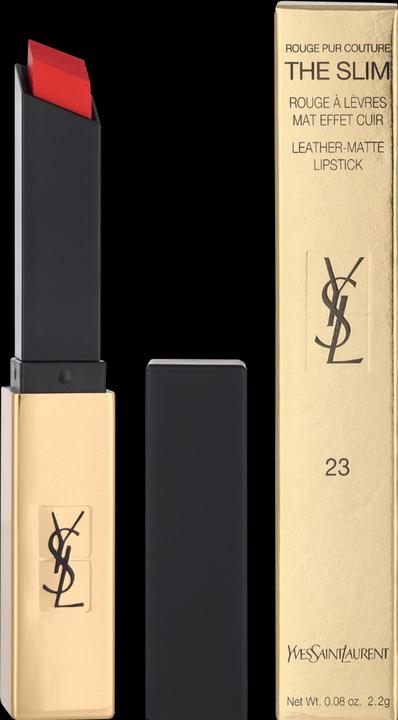 Actual product image Yves Saint Laurent Rouge Pur Couture The Slim (Mystery Red 23)