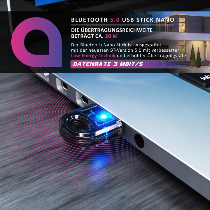 Actual product image Aplic Bluetooth USB Stick (Transmitter & Receiver)
