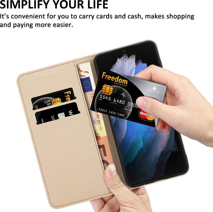 Actual product image Cadorabo Book cover with print (Samsung Galaxy S21 Ultra)