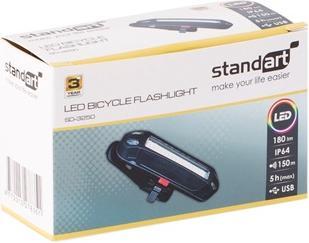 Image du produit Standart LAMPE DE VÉLO À LED SD-3250 3W 180 LM USB