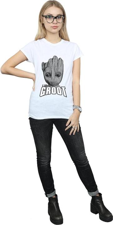 Produktbild Guardians Of The Galaxy Groot Face TShirt (M)