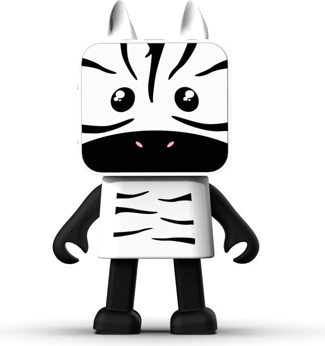 Actual product image Mobility on Board Dancing Animals speaker Zebra (4 h, Rechargeable battery operated)