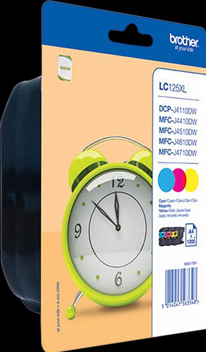 Image du produit Brother DUPLICATA LC-125XL (M, C, Y)