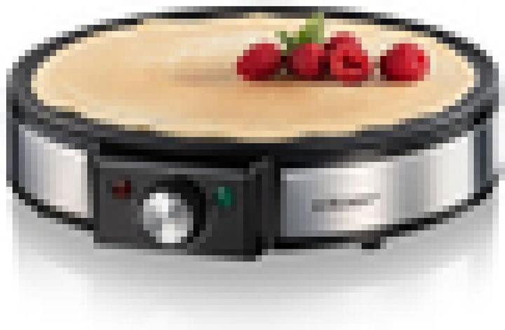 Image du produit Cloer 6630 Crêpière 2 crêpe(s), acier inoxydable