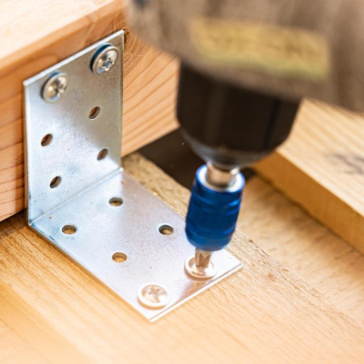 Produktbild Helpmate Lochplattenwinkel (Lochplattenwinkel, 12 Stk.)