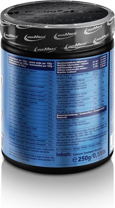 Immagine prodotto IronMaxx Collagene in polvere Zero (1 Pezzo/i, Pillole, 250 g)