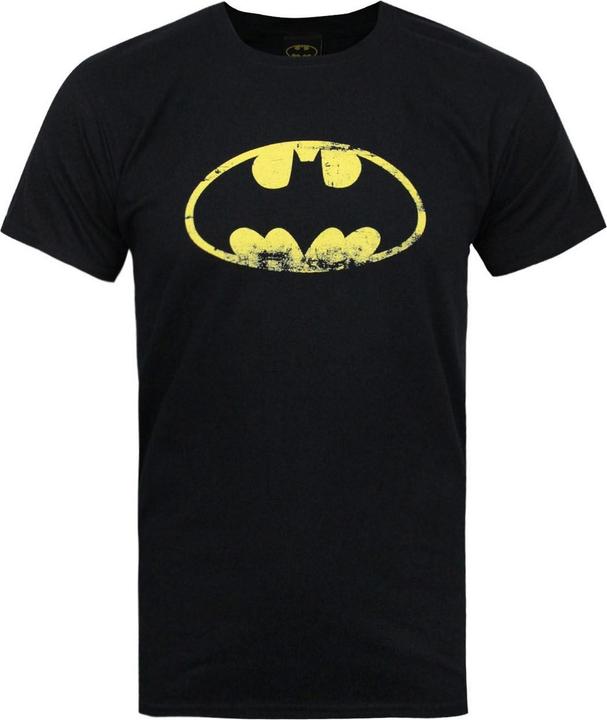 Immagine prodotto Batman Maglietta con emblema ufficiale in rilievo (S)