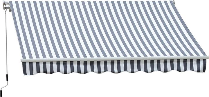 Actual product image Outsunny Garden awning with folding arm (2.95 m)