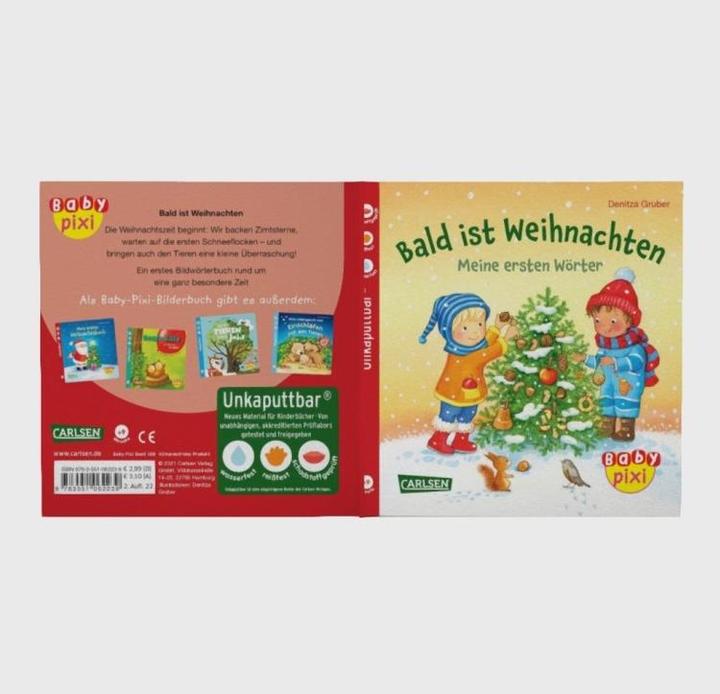 Produktbild Baby Pixi (unkaputtbar) 108: Bald ist Weihnachten (Deutsch)