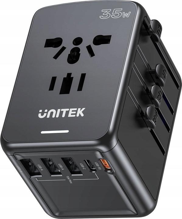 Immagine prodotto Unitek riad Caricabatterie da viaggio UE/USA/UK/AUS PD 35W (35 W)