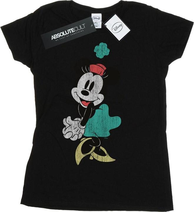 Immagine prodotto Disney Minnie Mouse Shamrock Hat Maglietta Donna (S)