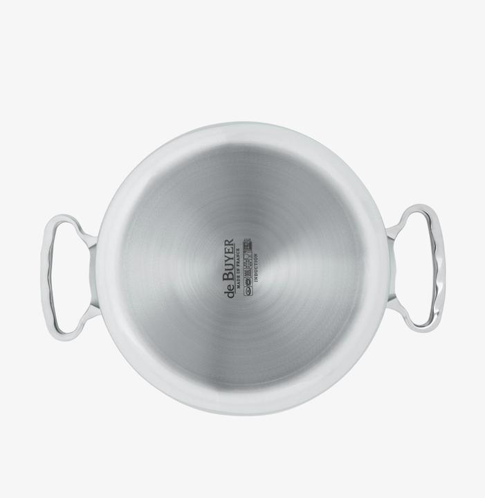 Actual product image de Buyer Affinity frying pan (24 cm, Casserole + Stewpot, Stainless steel)