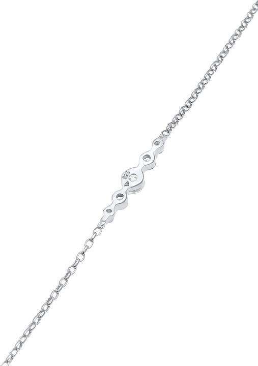Actual product image Elli verziert mit Zirkonia Kristallen (16 cm, Sterling Silver)