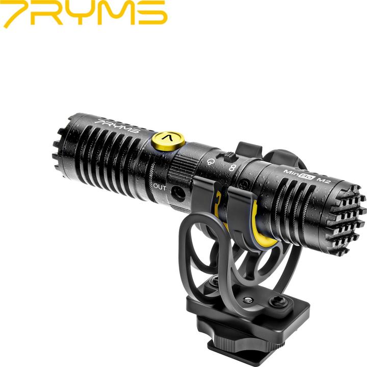 Produktbild 7Ryms Two-way Bi-directional Mini Shotgun Microphone (For 3.5mm TRS Interface Camera)