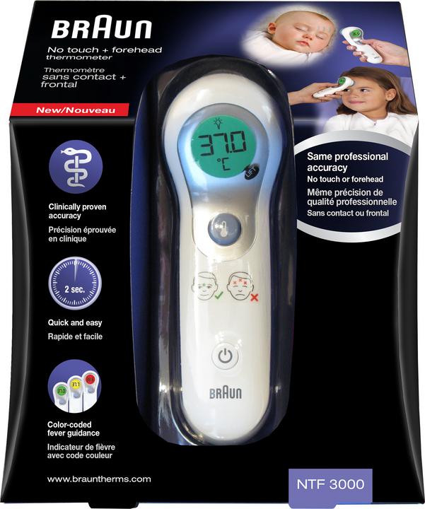 Image du produit Braun Ntf 3000 (Sans contact, Front)