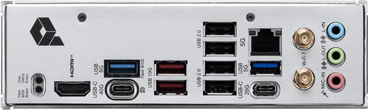 Actual product image MSI PRO X870E-P WIFI AM5 ATX MB (AM5, AMD X870E, ATX)