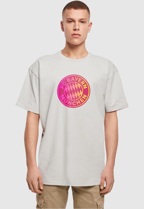 Actual product image FC Bayern München Logo Colour Heavy Oversized Tee - 115659 (S)