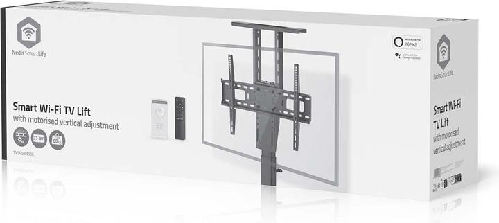 Image du produit Nedis Support TV motorisé - 37-80" - poids d'écran maximal supporté : 60 kg - Built-in Sc (80", 60 kg)