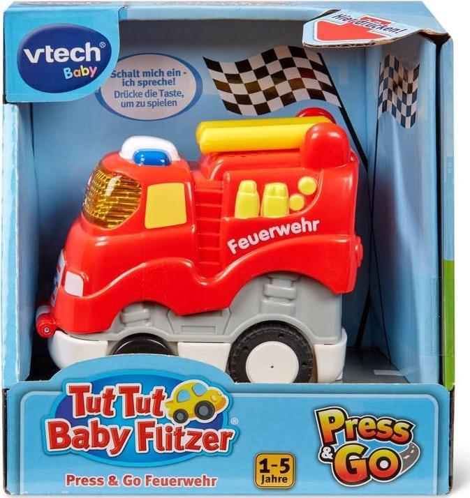 Produktbild VTech Tut Tut Baby Flitzer - Press & Go Feuerwehr