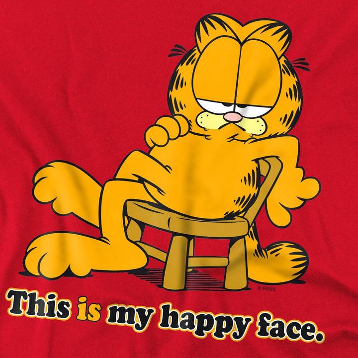 Produktbild Garfield Happy Face TShirt (4XL)