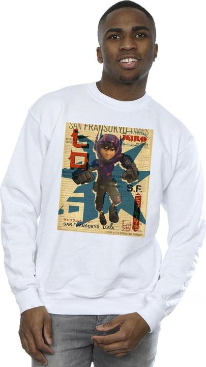 Image du produit Disney - Sweat BIG HERO BAYMAX HIRO NEWSPAPER - Homme (M)