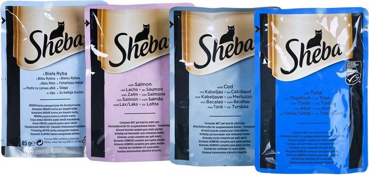 Produktbild Sheba Fine Flakes (Adult, 80 Stk., 6800 g)