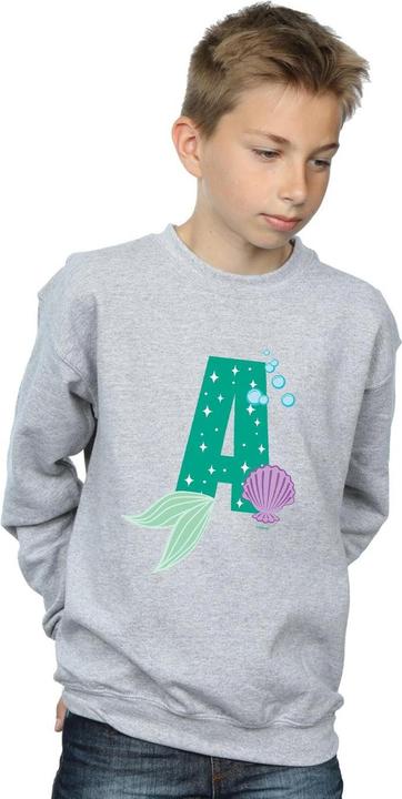 Produktbild Disney Alphabet A Is For Ariel Sweatshirt Jungen (128)