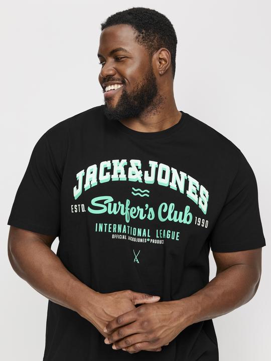 Produktbild Jack & Jones Jjelogo Tee Ss O-Neck 2 Col Aw24 S Pls (8XL)