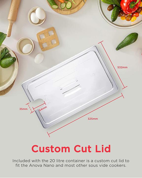 Immagine prodotto Sous Vide Tools Contenitore in policarbonato da 20 L