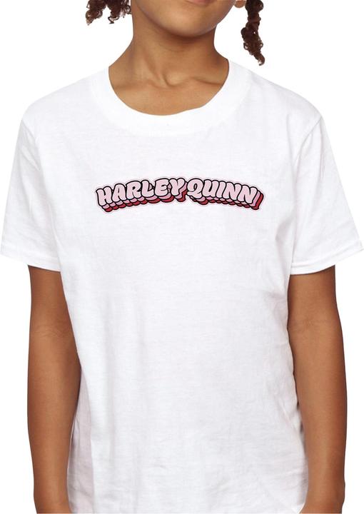 Immagine prodotto Batman Harley Quinn Logo Maglietta Ragazze (140, 146)