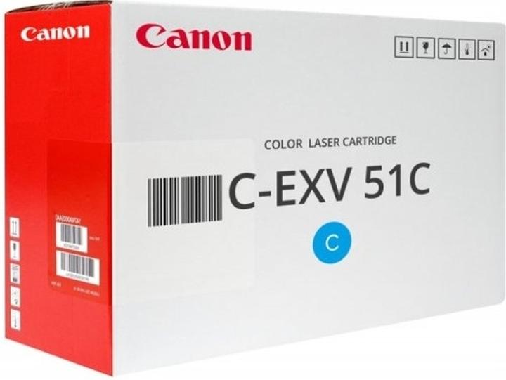 Actual product image Canon C-Exv 51c (C)