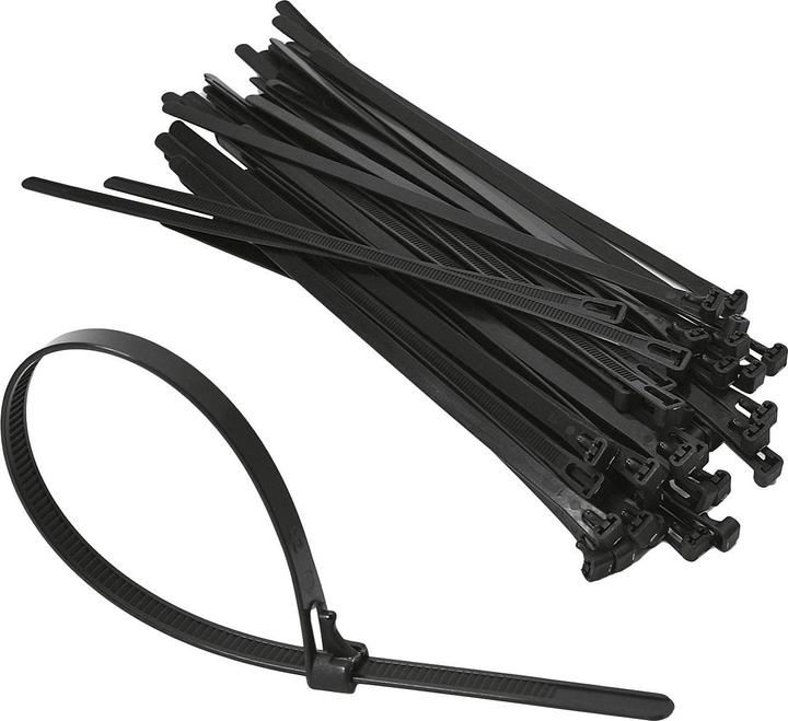 Image du produit Easy Work Colliers de serrage, réutilisables (Serre-câbles en plastique, 250 mm, 50 pcs)