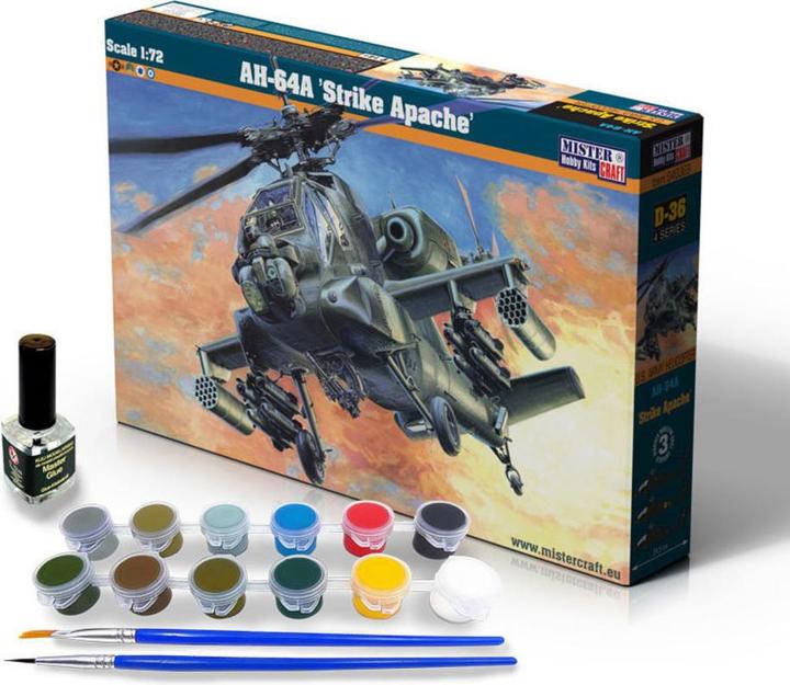 Produktbild MeisterCraft AH-64A "Strike Apache" SUPER SET