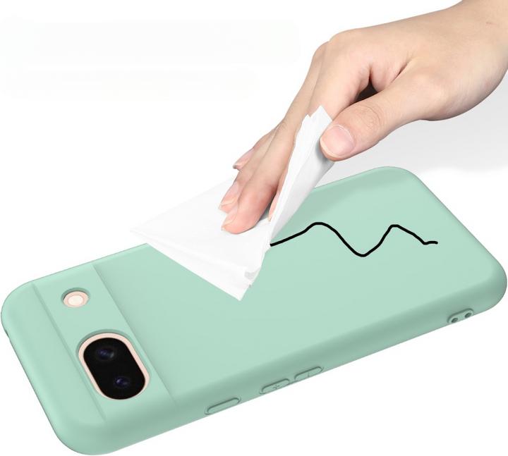 Produktbild Cover-Discount Google Pixel 8a - Silikon Gummi Hülle (Google Pixel 8a)