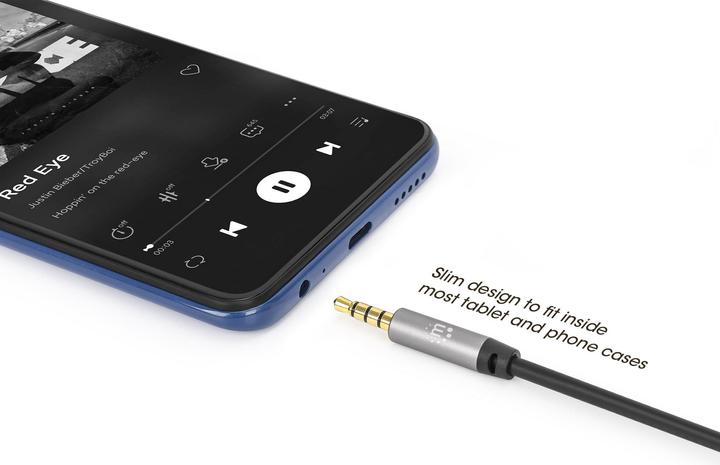 Actual product image Manhattan Audio Cable Aux Jack Plug (3 m, 3.5mm jack (AUX))