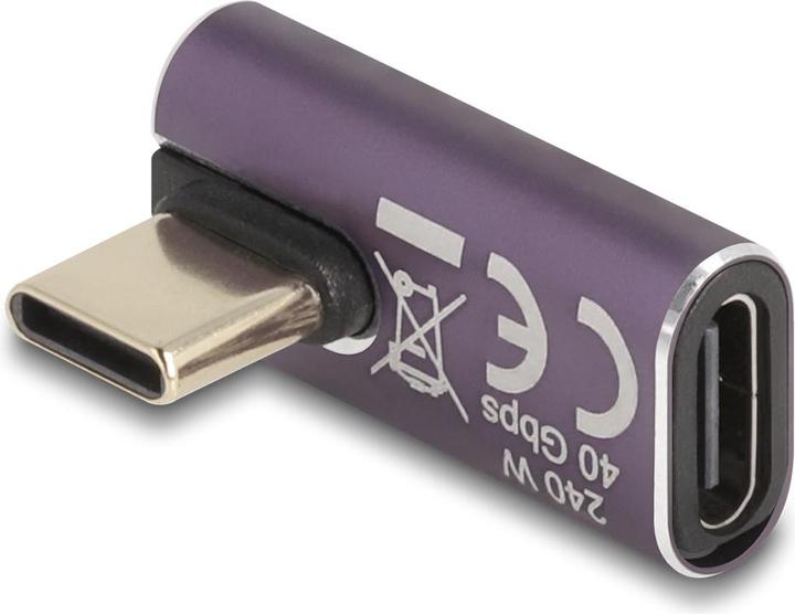 Actual product image Delock USB adapter 40 Gbps USB Type-C PD 3.1 240 W plug z (USB-C, 2.50 cm)