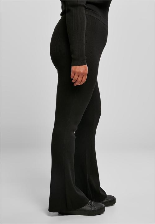 Actual product image Urban Classics Ladies Rib Knit Bootcut Leggings - 16766 (XL)