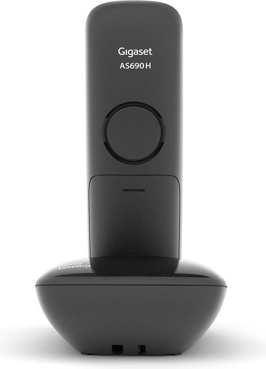 Actual product image Gigaset SIEMENS WIRELESS PHONE AS690 DUO BLACK (L36852-H2816-D201)