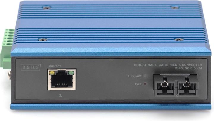 Produktbild Digitus Industrieller Gigabit Medien Konverter RJ45, SC 0.5km (1 Ports)