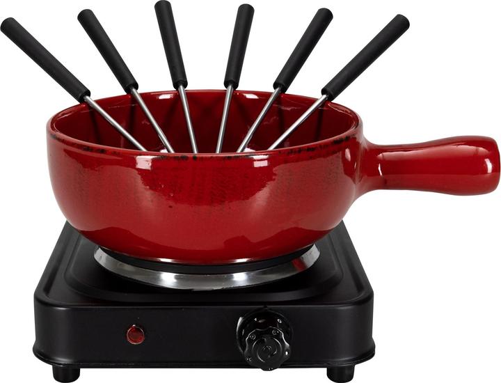 Nouvel Elektro Käsefondue Set Rouge (Käsefondue)