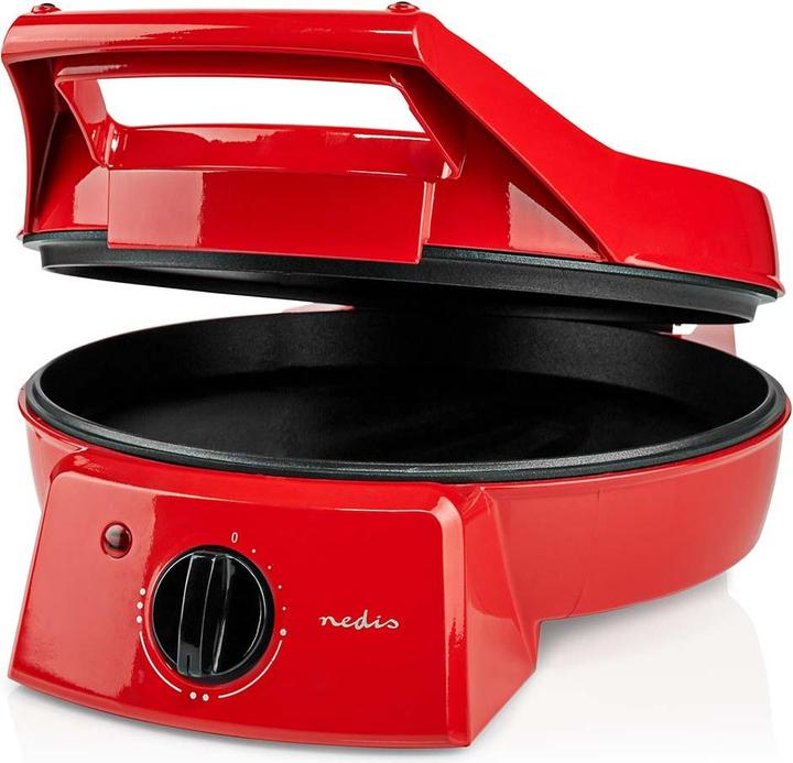 Image du produit Nedis FCPM100FRD Machine à pizza, aluminium (Prise UE)