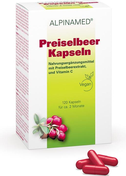 Immagine prodotto Alpinamed Capsule di mirtillo rosso (1 Pezzo/i, Pillole, 120 g)