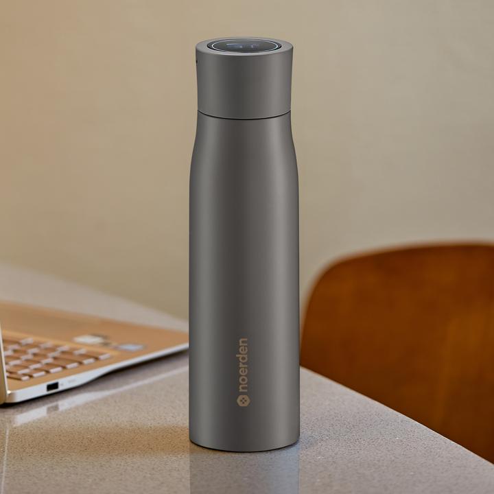 Image du produit Noerden LIZ+ UV Trinkflasche 500ml grau