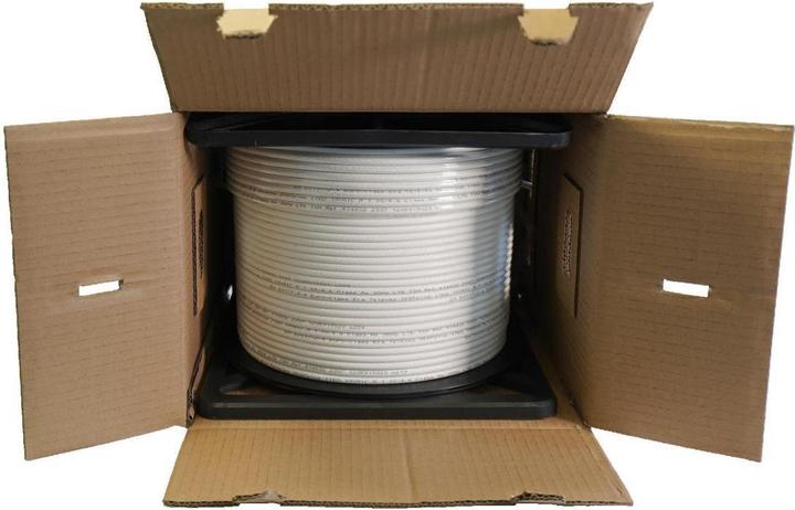 Actual product image Televes SK 2000 PLUS-B coaxial cable 250m unroll box 130dB (135 dB, Plug socket)